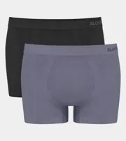 2-Pack heren boxershorts naadloos - GO Smooth - Biologisch katoenen heren onderbroeken - Milieuvriendelijk - Duurzaam - thumbnail