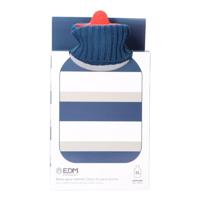 Warmwaterkruik EDM 76772 Multicolour Strepen Wol 2 L - thumbnail