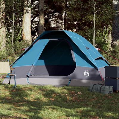 VidaXL Koepeltent 2-persoons waterdicht blauw VidaXL Koepeltent 2-persoons waterdicht blauw