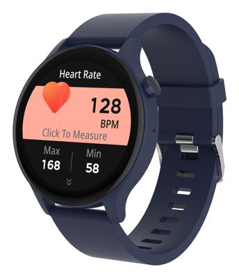 Denver SWC-338 Smartwatch 44 mm Blauw