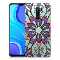 Xiaomi Redmi 9 | TPU Case | Purple Flower - thumbnail