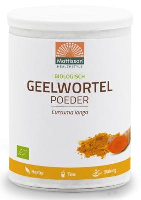 Mattisson HealthStyle Biologisch Curcuma Poeder Mattisson HealthStyle Biologisch Curcuma Poeder
