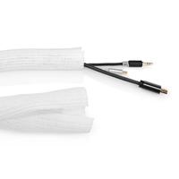 Kabelmanagement | Sleeve | 2.00 m | 1 Stuks | Maximale kabeldikte: 30 mm | Nylon | Wit - thumbnail