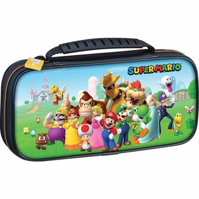Bigben Interactive Switch Travel Case Super Mario & Friends NNS53A Hardshell-doos Nintendo Multi kleuren Bigben Interactive Switch Travel Case Super Mario & Friends NNS53A Hardshell-doos Nintendo Multi kleuren