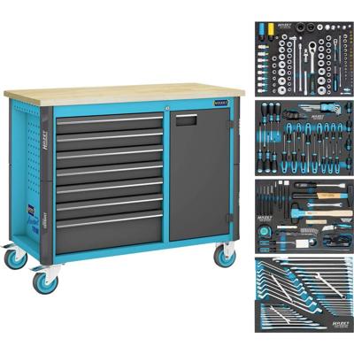 Hazet 179NW-7/210 Werkplaatswagen Kleur (specifiek): Zwart, Blauw Hazet 179NW-7/210 Werkplaatswagen Kleur (specifiek): Zwart, Blauw
