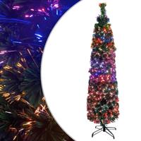 VidaXL Kunstkerstboom met standaard smal 120 cm glasvezel - thumbnail