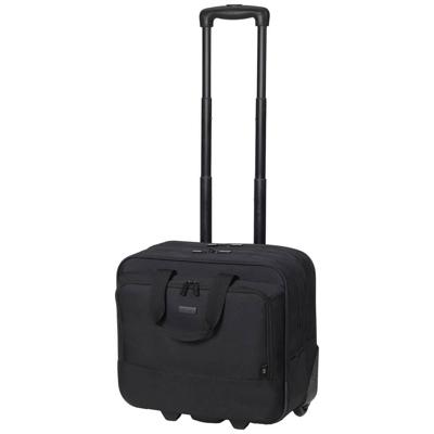 Dicota Laptop Roller Top Traveller Eco BASE Laptoptrolley Geschikt voor max. (laptop): 40,6 cm (16) Zwart Dicota Laptop Roller Top Traveller Eco BASE Laptoptrolley Geschikt voor max. (laptop): 40,6 cm (16) Zwart