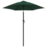 Parasol 200x224 cm aluminium groen - thumbnail