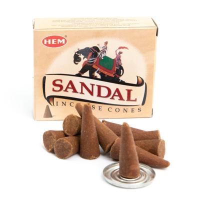 HEM Wierook Kegel Sandalo (12 pakjes) HEM Wierook Kegel Sandalo (12 pakjes)