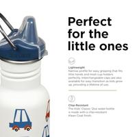 Klean Kanteen Kid Classic Narrow 355ml/12oz + Sippydop Drinkfles Cars 355ml - thumbnail