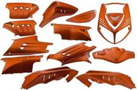 Plaatset 13-delig Edge voor Peugeot Speedfight 2 - oranje metallic - thumbnail