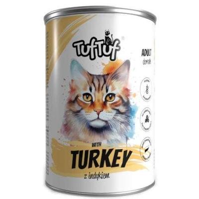 TUF TUF Maaltijd met kalkoen - natvoer voor katten - 400g