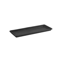 Elho barcelona balkonbak schotel 40 cm antraciet - thumbnail