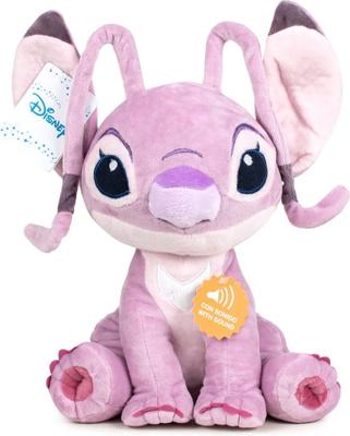 Disney Lilo & Stitch pluchen knuffel Angel met geluid - 45 cm