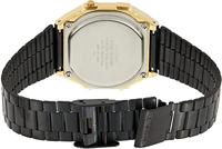 Casio A168WEGB-1BEF Horloge Kwarts (l x b x h) 38.6 x 36.3 x 9.6 mm Goud Materiaal (behuizing): Hars Materiaal (armband): RVS - thumbnail