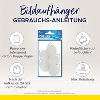 Avery av-3731 schilderijhanger z-design home 40mm wit pakje a 5 stuks - thumbnail