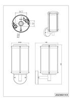 Trio Landelijke muurlampTanaro - 202360124 - thumbnail