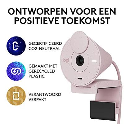 Webcam Logitech Brio 300 Roze - thumbnail