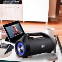 Elegance Bluetooth Speaker Draadloos - USB en AUX - Met Lichteffecten - Draagbaar (HPG440BT) - thumbnail