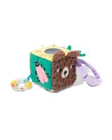 HEMA Activiteiten kubus 13x13x13cm pluche - thumbnail