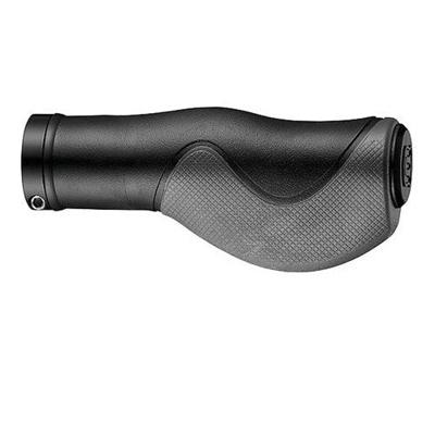 Handvatset Ergo 3-componenten Zwart 128/128mm - 2-kanten geopend
