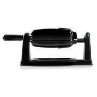 DOMO DO9224W Wafelijzer Controlelampje, Inklapbaar, Anti-aanbaklaag Zwart - thumbnail