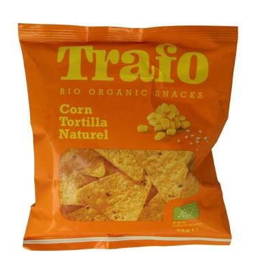 Trafo Tortilla chips naturel bio 75 Gram