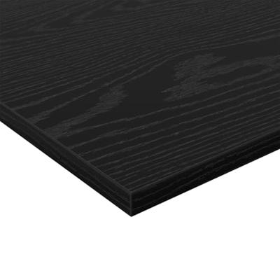 Boekenplank Bord 4 pcs Zwart 100 x 40 x 1.5cm Spaanplaat