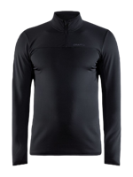 Craft Gain Midlayer Shirt Heren Black M - thumbnail