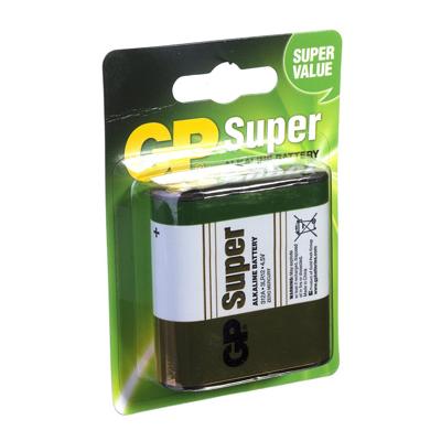 GP Super Alkaline 4,5V plat 3LR12 312A 3012430