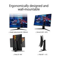 ASUS ROG Strix XG27AQ computer monitor 68,6 cm (27") 2560 x 1440 Pixels LED Zwart - thumbnail