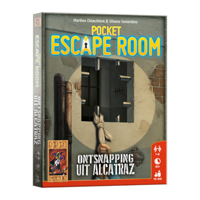 Pocket Escape Room: Ontsnapping uit Alcatraz Breinbreker