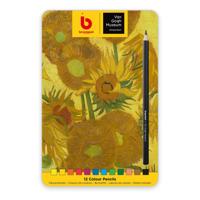 Kleurpotlood Bruynzeel Van Gogh Museum blik à 12 kleuren - thumbnail