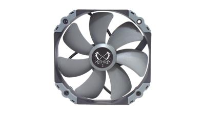 Kaze Flex - Ventilatorhuis - PWM - 1800 rpm - 140 x 140 x 27 mm - grijs Kaze Flex - Ventilatorhuis - PWM - 1800 rpm - 140 x 140 x 27 mm - grijs