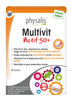 Physalis Multivit actif 50+ 30 Tabletten - thumbnail