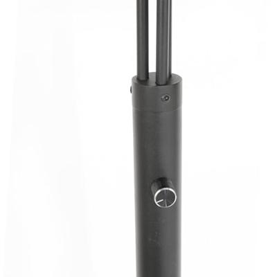 Steinhauer VloerlampSparkled Light zwart met strokleurige kappen - 3830ZW