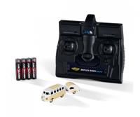 Carson Modellsport 500504164 VW T1 SambaBus mit Wohnwagen 1:87 RC auto Elektro Straatmodel - thumbnail