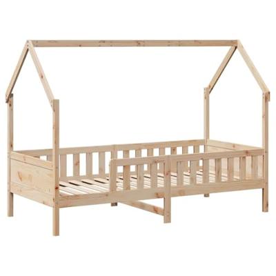 Kinderbedframe met lades 90x190 cm massief grenenhout