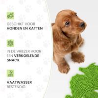 Eat Slow Live Longer Lick Mat Seahorse Groen - thumbnail