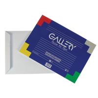 Gallery enveloppen ft 229 x 324 mm, gegomd, binnenzijde blauw, pak van 10 stuks - thumbnail