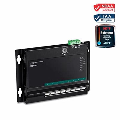 TRENDnet TI-PG80F 8-Port Industrial PoE+