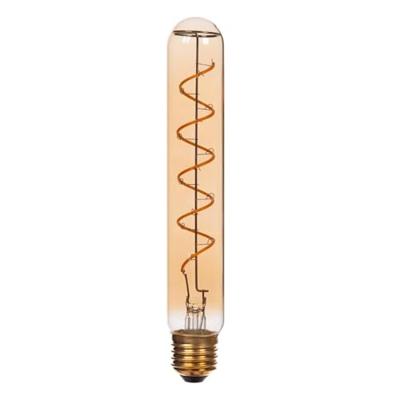 Lucide T32 - Filament lamp - Ø 3,2 cm - LED 3 StepDim (Memory) - E27 - 1x4,9W 2200K - Amber