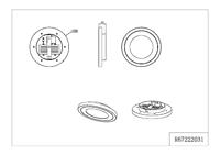 Trio Witte led plafonnièreCarus Ø 20cm - R67222031 - thumbnail