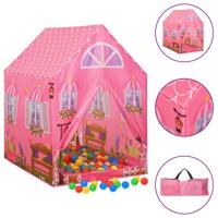 VidaXL Kinderspeeltent 69x94x104 cm roze - thumbnail
