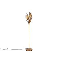 QAZQA Vintage vloerlamp goud 70 cm - Botanica - thumbnail