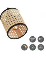 Light depot - LED opbouwspot Ratan 2L - zwart - Outlet - thumbnail