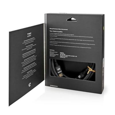 Nedis CVTB35000GY30 HDMI kabel 3 m HDMI Type A (Standaard) Zwart