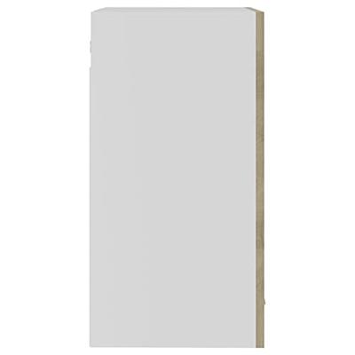 Hangkast 40x31x60 cm bewerkt hout sonoma eikenkleurig Hangkast 40x31x60 cm bewerkt hout sonoma eikenkleurig