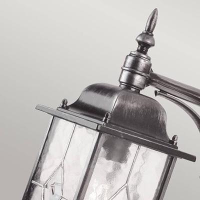 Franssen Klassieke buitenlampWexford Down zwart zilver - 2081