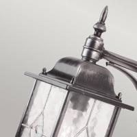 Franssen Klassieke buitenlampWexford Down zwart zilver - 2081 - thumbnail